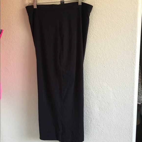 TT collection black wrap tulip skirt - Picture 1 of 3